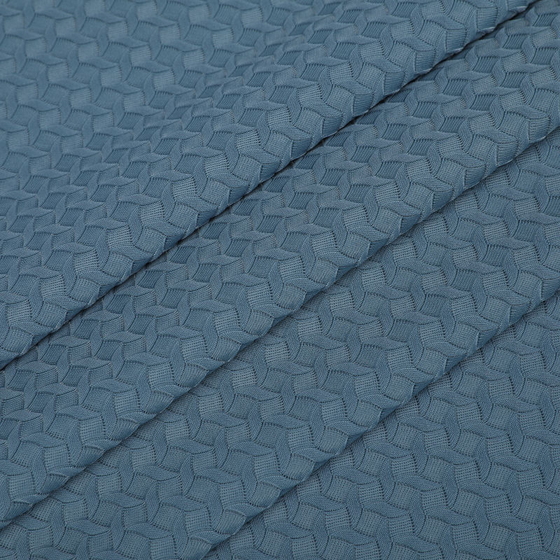 APJ1020 Warp Strick -Brokat Ammoniak Jacquard Stoff