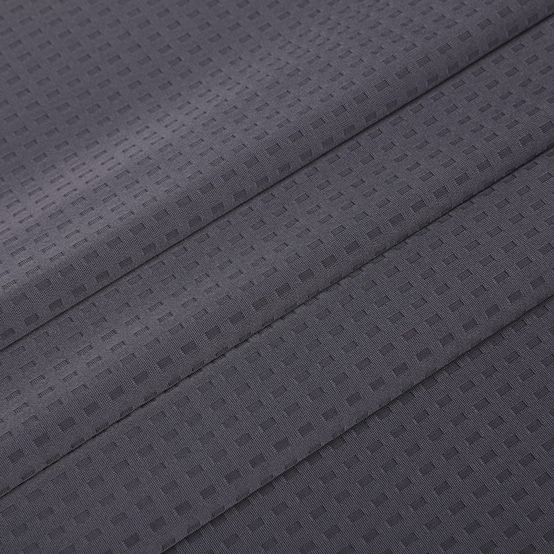 APJ1089 Brocade Brocade Ammoniakgitter Jacquard T-Shirt Stoff