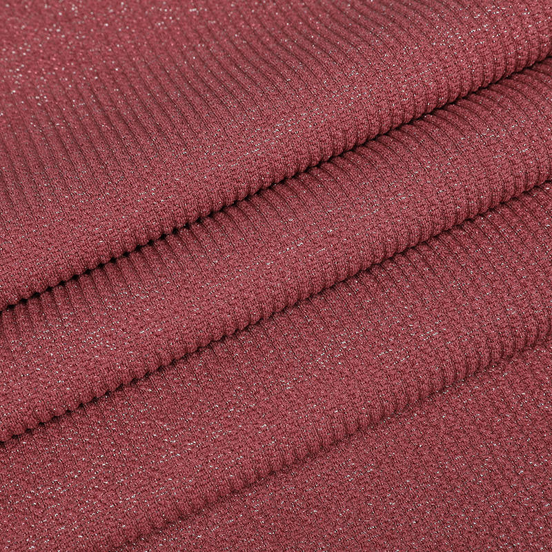 BPJ060103 Polyester Ammoniak gestreiftes Frauen Badeanzug Stoff mit Silberdraht